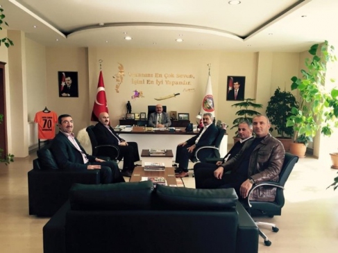 Muğlu'dan Başkan Samur'a Ziyaret