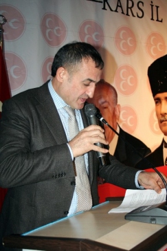 MHP Genel Başkan Yardımcısı Kaya Kars'ta Partisinin İl Başkanlığı Kongresine Katıldı
