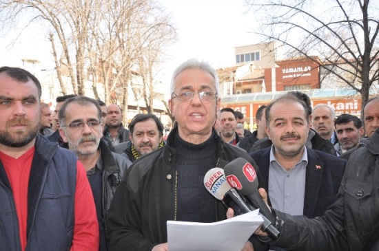 İnegöllü Esnaflardan İşgal Kararına Tepki