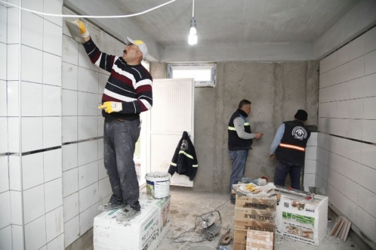 Odunpazarı Belediyesi'nin Camilerde Onarım Çalışması