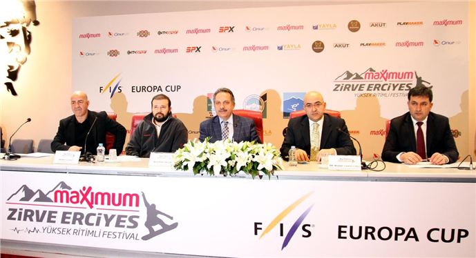 Erciyes'te snowboard yarışları yapılacak