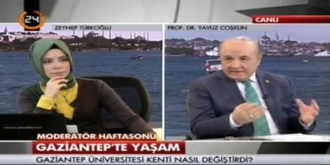 Prof.dr. Coşkun Gaziantep Üniversitesini Anlattı