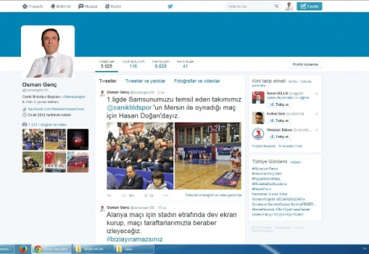 Başkan Genç Vatandaşlarla Sosyal Medya'dan Diyalog Kuruyor