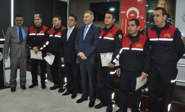 Büyükşehir Belediyesi Personeline İlk Yardım Kursu