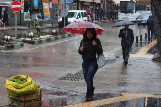 Kilis'te Yağmur Sevinci