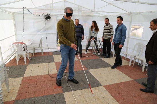 Mezitli Belediyesi'nden ‘Karanlık Çadır' Etkinliği
