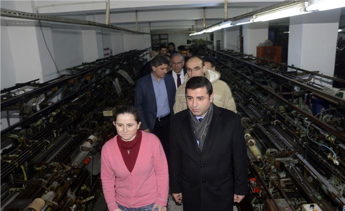 HDP Eş Genel Başkanı Selahattin Demirtaş