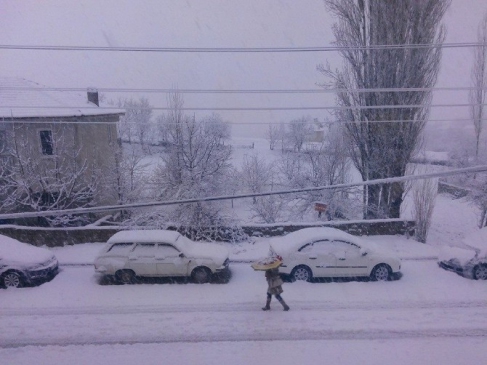 Çameli İlçesindeki Okullar Kar Yağışı Nedeniyle Tatil Edildi