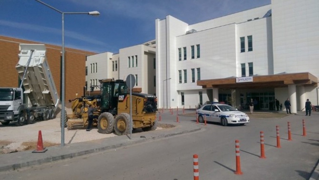 Devlet Hastanesi Otoparkı Genişletiliyor