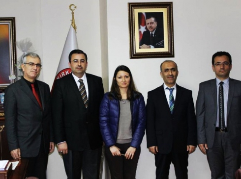 Dr. Kaplan'dan Başkan Gedüz'e Ziyaret