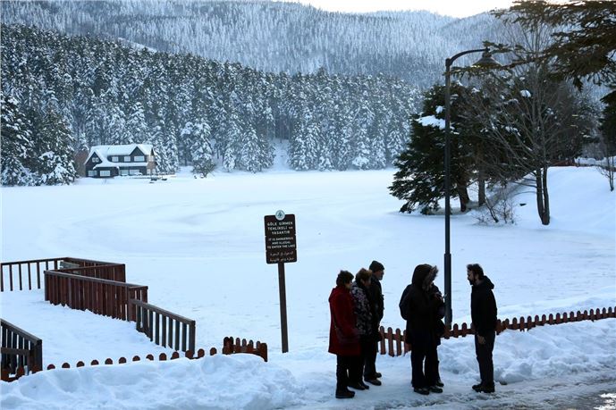 Gölcük Tabiat Parkı'na ziyaretçi akını