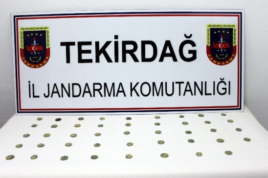 Çorlu Jandarma Ekiplerinden Tarihi Eser Operasyonu