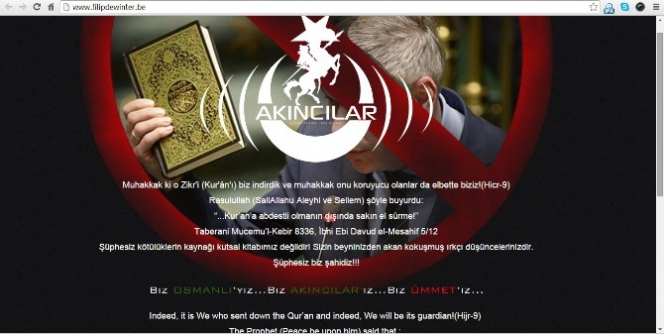 Kur'an-I Kerime Hakaret Eden Milletvekilinin Sitesi Hacklendi