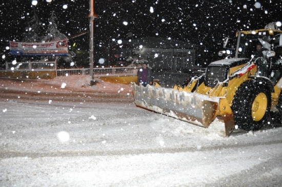 Afşin'de Karla Mücadele