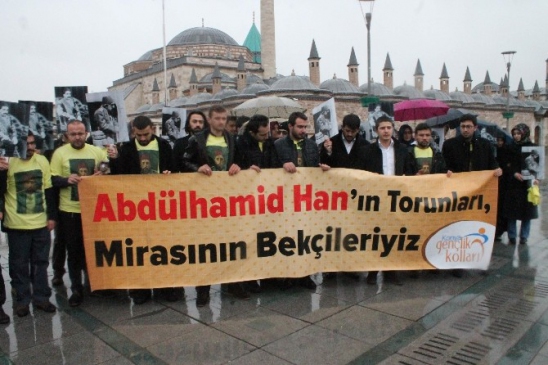 Konya'da Sultan Iı. Abdulhamit Han Anıldı