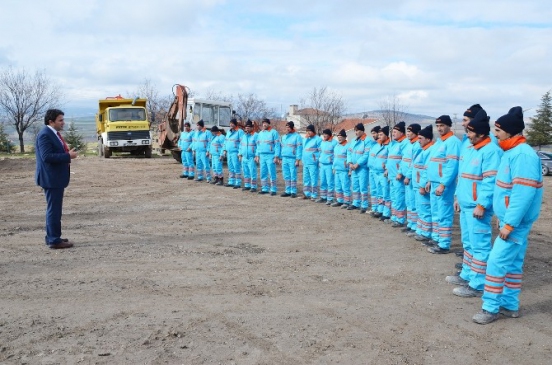 Belediye İşçilerine Yeni Kıyafetler