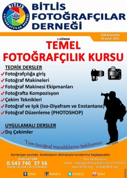 Bifod'dan Temel Fotoğrafçılık Kursu