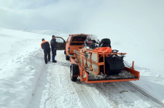 Muş'ta Hasta Kurtarma Operasyonu
