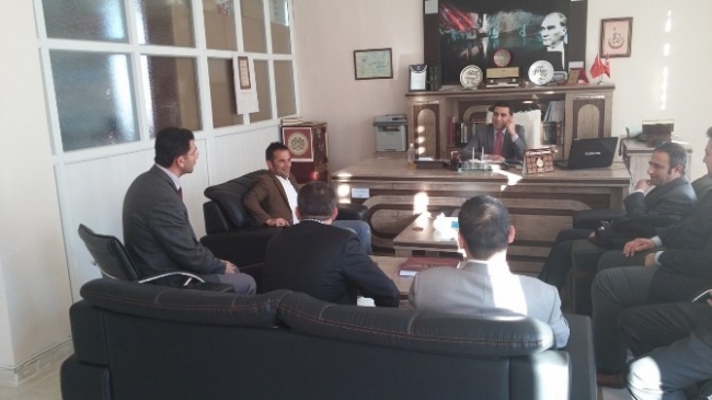 Kaymakam Ergül İlçe Müftülüğü'nü Ziyaret Etti