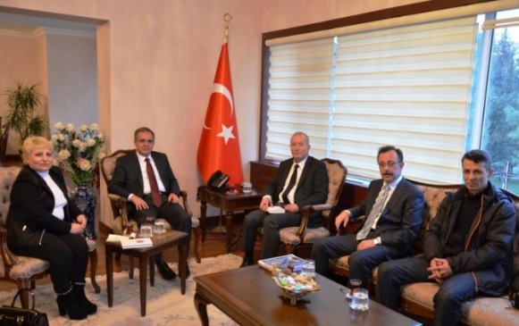 Ulusal Basın Mensuplarından Vali Süleyman Tapsız'a Ziyaret