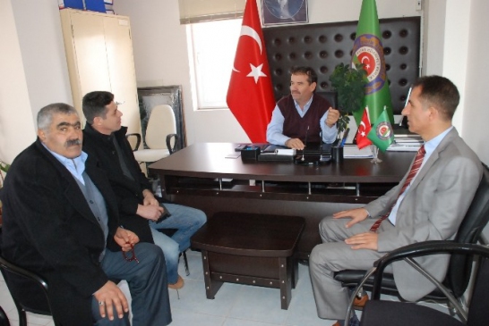 Didim İlçe Tarım Müdürü Yaşar'dan Ziraat Odasına Hayırlı Olsun Ziyareti..