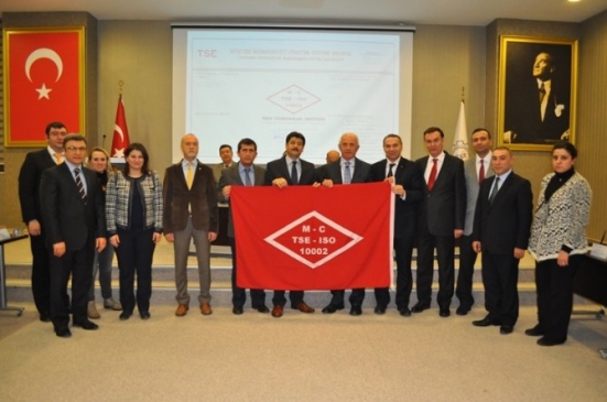 Kutso'ya 'müşteri Memnuniyeti' Belgesi