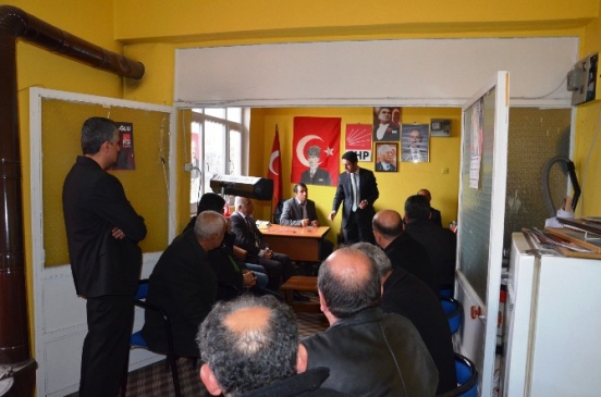 CHP İl Yönetiminden Arguvan Ziyareti