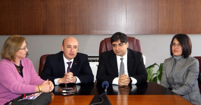 Arabuluculuk Daire Başkanı Öztatar'dan Ayto Başkanı Ülken'e Ziyaret