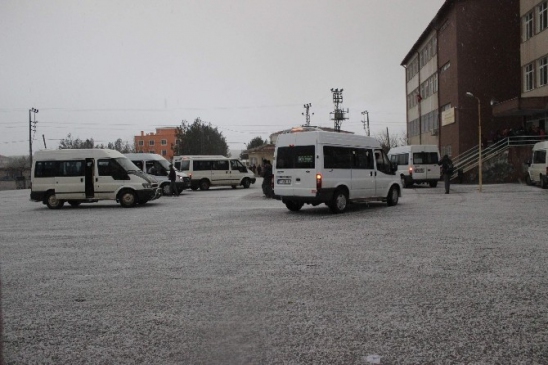 Yavuzeli'nde Dolu Yağışı