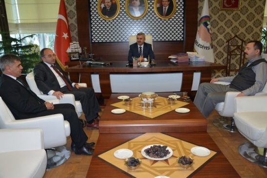 Başkan Baran Üzülmez'i Ağırladı