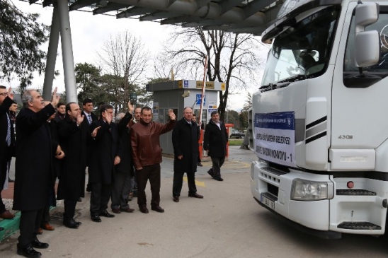 Suriye'ye Yardım Hız Kesmeden Devam Ediyor