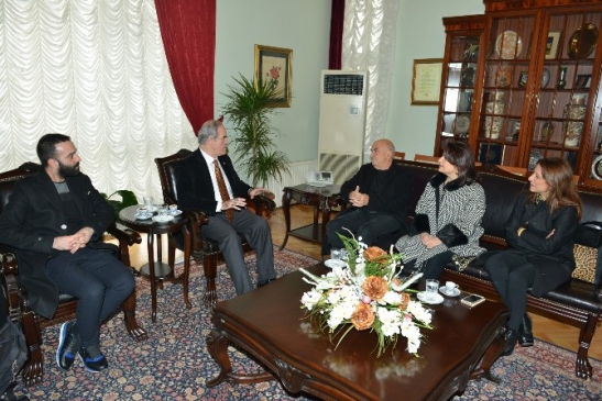 Recep Altepe İtalyan Mimar Fuksas'a Yeni Stadyumu Tanıttı