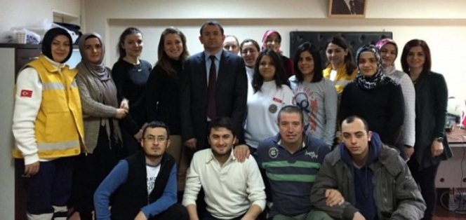 Sağlık Müdürü 112 Ekipleri İle Bir Araya Geldi