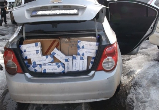 Kars'ta 10 Bin Paket Kaçak Sigara Ele Geçirildi