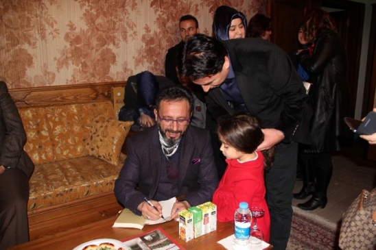 Yazar Sinan Yağmur'un Son Romanı ‘Hüzün Yanığı' İsimli Kitabın Tanıtımı Nevşehir'de Yapıldı