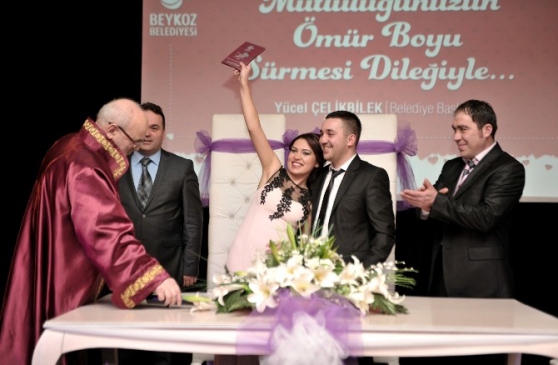 22 Beykozlu Çift 14 Şubat'ta Evliliğe Adım Attı