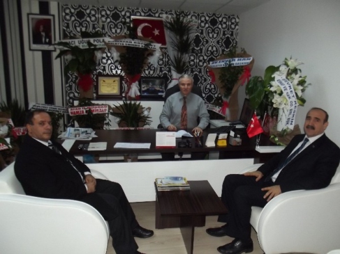 Gençlik Spor Müdürü Sadi Fındıklı BİK Malatya Şubesi'ni Ziyaret Etti