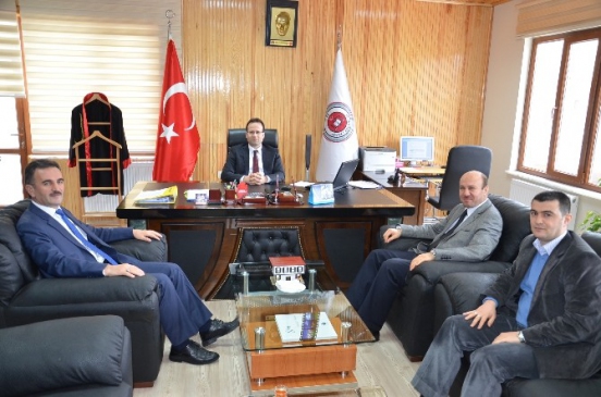 Yılmaz'dan Savcı Mete'ye Hayırlı Olsun Ziyareti