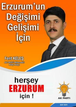 İşadamı Ferit Keleş AK Parti'den Milletvekilliği Aday Adaylığı Başvurusunda Bulundu