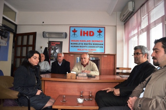 Çavder'den İHD'ye Ziyaret