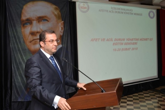 AFAD Yönetimi Hizmet İçi Eğitim Semineri Başladı