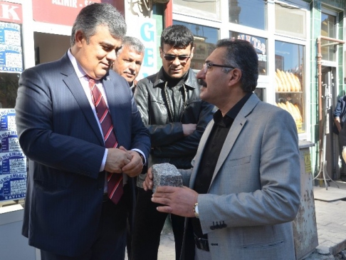 Ereğli Granit Küp Taşla Kaplanıyor