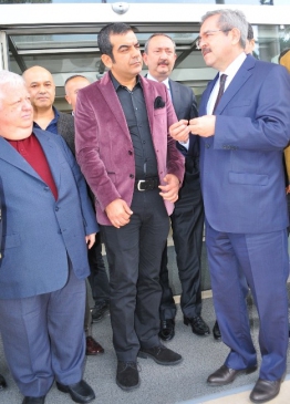 Ünüvar Müteahhitlerle Buluştu