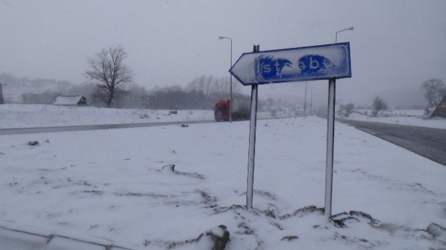 Bolu Dağı'nda Kar Yağışı Başladı
