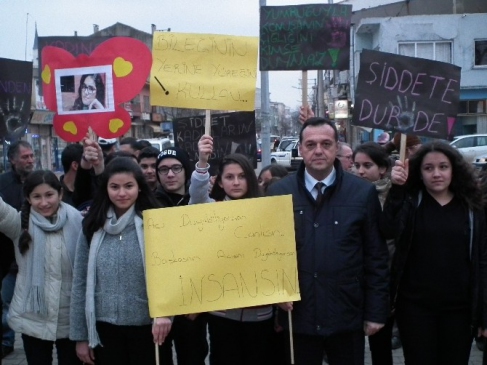 CHP Muratlı Kadın Kolları Başkanlığı ''Bir Özgecan İdi Elimizden Kayan''