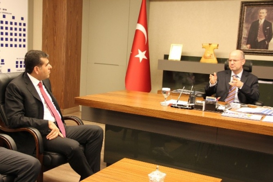 Marev Gülveren'i Ziyaret Etti