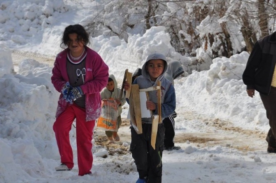 Kar Yağışı Karaman'ın Yüksek Kesimlerinde Etkilili Oluyor