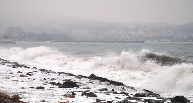 Dev Dalgalar Vatandaşları Tedirgin Etti