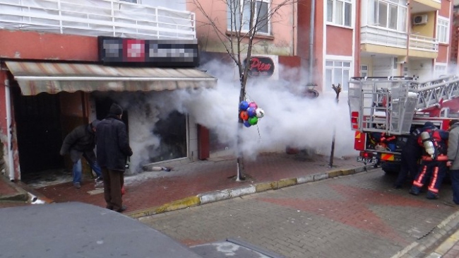 Silivri'de Korkutan Yangın