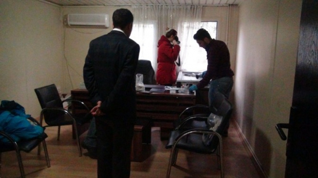 Demir Parmaklıkları Kıran Hırsızlar Suç Aletlerini Ortalıkta Bıraktı